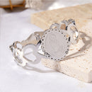 Catholic Town Stainless Steel Saint Jude Thaddeus ( San Judas Tadeo ) Bracelet (Available in Gold and Silver colors)
