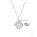 Catholic Town Saint Michael the Archangel Religious Medal with Chain – Available in Gold and Silver