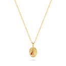 Catholic Town Divine Mercy " JESUS I TRUST IN YOU" religious oval medal with chain ( Available in Gold and Silver colors )