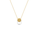 Catholic Saint Benedict Stainless Steel pendant with chain Available in Gold and Silver colors