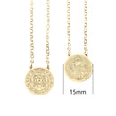 Catholic Town Saint Benedict Stainless Steel Scapular ( Available in Gold and Silver colors )