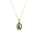 Catholic Saint Jude Thaddeus Stainless Steel pendant with chain (SSPJ20MCH-G)