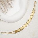 Catholic Town Stainless Steel Religious Bracelet with Saint Benedict coins, 7 Inches + 0.5 Inches extender ( Available in Gold and Silver colors )