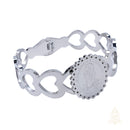 Catholic Town Stainless Steel Saint Jude Thaddeus ( San Judas Tadeo ) Bracelet (Available in Gold and Silver colors)