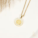 Catholic Town stainless steel St Benedict Medal Necklace ( Available in Gold and Silver colors )