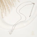 Catholic Town Saint Jude Thaddeus "San Judas Tadeo" Stainless Steel medal and cross with chain (Available in Gold and Silver colors)