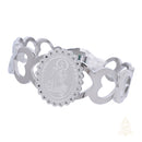 Catholic Town Stainless Steel Saint Jude Thaddeus ( San Judas Tadeo ) Bracelet (Available in Gold and Silver colors)