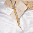 Catholic Town Stainless Steel Religious Bracelet with Saint Benedict coins, 7 Inches + 0.5 Inches extender ( Available in Gold and Silver colors )