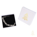 Catholic Town Stainless Steel Religious Bracelet with Our Lady of Charity "Virgen de la Caridad del Cobre" coins, 7 Inches + 0.5 Inches extender ( Available in Gold and Silver colors )