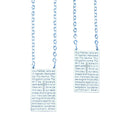 Catholic Town Stainless Steel Scapular with "OUR FATHER" ( Available in Gold and Silver colors )
