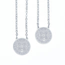 Catholic Town Saint Benedict Stainless Steel Scapular ( Available in Gold and Silver colors )