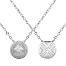 Catholic Town Stainless Steel Scapular with Our Lady of Charity "Virgen de la Caridad del Cobre" medal( Available in Gold and Silver colors )