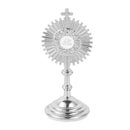Catholic Town 2.5" Communion Standing Cross Chalice Statue with JHS Emblem & Base Sticker – Gold or Silver
