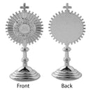 Catholic Town 2.5" Communion Standing Cross Chalice Statue with JHS Emblem & Base Sticker – Gold or Silver