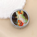 Catholic Town Guardian Angel White Bead Rosary with Matching Metal Keepsake Box (CTROSMIRAG-WHT)