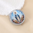 Catholic Town Our Lady of the Miraculous Medal Rosary with Metal Keepsake Box – Blue or White