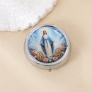 Catholic Town Our Lady of the Miraculous Medal Rosary with Metal Keepsake Box – Blue or White