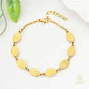 Catholic Bracelet with Miraculous Medals – Stainless Steel Gold & Silver Adjustable Chain Bracelet