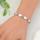 Catholic Bracelet with Miraculous Medals – Stainless Steel Gold & Silver Adjustable Chain Bracelet