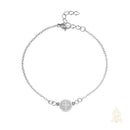 Catholic Town Minimalist Saint Benedict Medal Bracelet in Stainless Steel – Adjustable Catholic Bracelet (Gold & Silver)