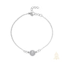 Catholic Town Minimalist Saint Benedict Medal Bracelet in Stainless Steel – Adjustable Catholic Bracelet (Gold & Silver)