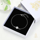 Catholic Town Minimalist Saint Benedict Medal Bracelet in Stainless Steel – Adjustable Catholic Bracelet (Gold & Silver)