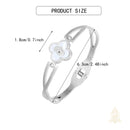 Catholic Town Virgin Mary Clover Bracelet – Stainless Steel (Gold / Silver)