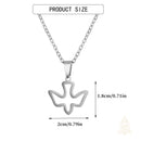 Catholic Town Holy Spirit Dove Necklace – Catholic Confirmation Gift