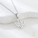 Catholic Town Holy Spirit Dove Necklace – Catholic Confirmation Gift