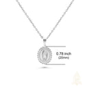 Catholic Town – Stainless Steel Our Lady of Guadalupe Medal with Chain | Available in Gold & Silver