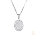 Catholic Town St. Michael Archangel Medal Necklace – Stainless Steel Catholic Pendant (Gold & Silver)