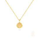 Catholic Town Saint Michael the Archangel Religious Medal with Chain – Available in Gold and Silver