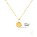 Catholic Town Saint Michael the Archangel Religious Medal with Chain – Available in Gold and Silver