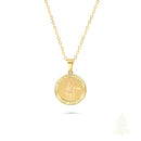 Catholic Town Saint Michael the Archangel Religious Medal with Chain – Available in Gold and Silver