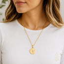 Catholic Town Saint Michael the Archangel Religious Medal with Chain – Available in Gold and Silver