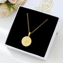 Catholic Town Saint Michael the Archangel Religious Medal with Chain – Available in Gold and Silver
