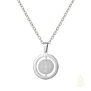 Catholic Town stainless steel Saint Benedict Medal Necklace Available in Gold and Silver colors