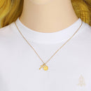 Catholic Town Virgen de la Caridad del Cobre Necklace with Cross – Catholic Stainless Steel Pendant Necklace for Women – Gold & Silver