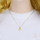 Catholic Town Gold & Silver Cross with Miraculous Medal Necklace – Stainless Steel Catholic Pendant