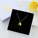 Catholic Town Gold & Silver Cross with Miraculous Medal Necklace – Stainless Steel Catholic Pendant