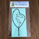 Catholic Town Virgin Mary Vinyl Decal Sticker Cars Trucks Vans Walls Laptops ( Available in Black and White colors )