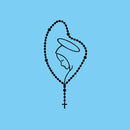 Catholic Town Virgin Mary Vinyl Decal Sticker Cars Trucks Vans Walls Laptops ( Available in Black and White colors )