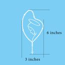 Catholic Town Virgin Mary Vinyl Decal Sticker Cars Trucks Vans Walls Laptops ( Available in Black and White colors )