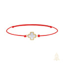 Catholic Town inspirational adjustable red cord bracelet – Stainless Steel Catholic Bracelet – Faith Protection Jewelry ( SSBSCROSS-REDG )