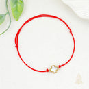 Catholic Town inspirational adjustable red cord bracelet – Stainless Steel Catholic Bracelet – Faith Protection Jewelry ( SSBSCROSS-REDG )