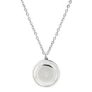 Catholic Town stainless steel Virgen de la Caridad del Cobre Medal Necklace ( Available in Gold and Silver colors )