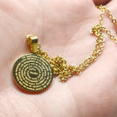 Catholic Town stainless steel Virgen de la Caridad del Cobre Medal Necklace ( Available in Gold and Silver colors )