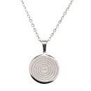 Catholic Town stainless steel Virgen de la Caridad del Cobre Medal Necklace ( Available in Gold and Silver colors )