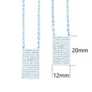 Catholic Town Stainless Steel Scapular with "OUR FATHER" ( Available in Gold and Silver colors )