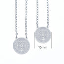 Catholic Town Saint Benedict Stainless Steel Scapular ( Available in Gold and Silver colors )